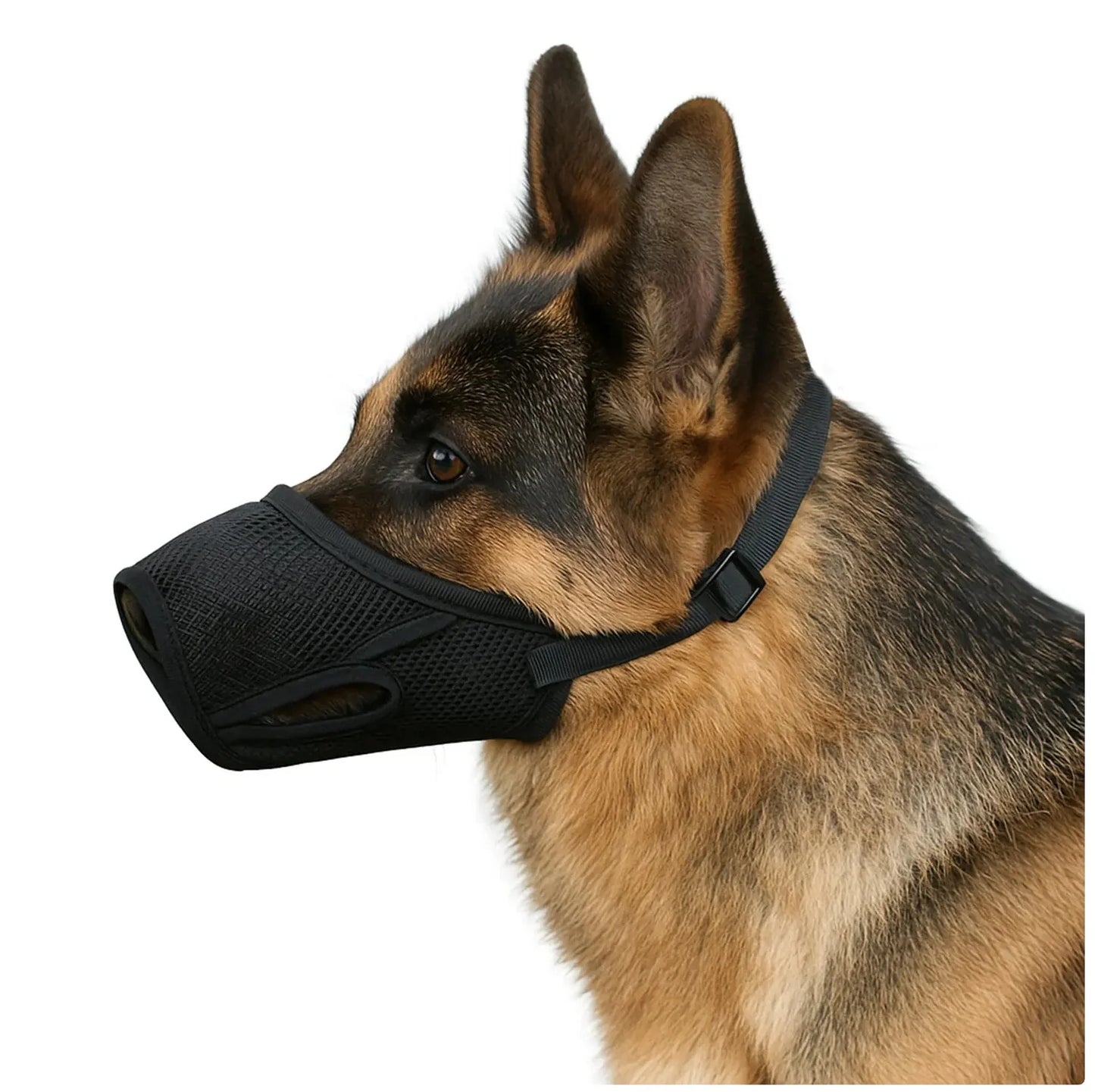 Keep Your Pup Safe and Comfortable with Our Breathable Mesh Dog Muzzle - Perfect for Training and Outings!