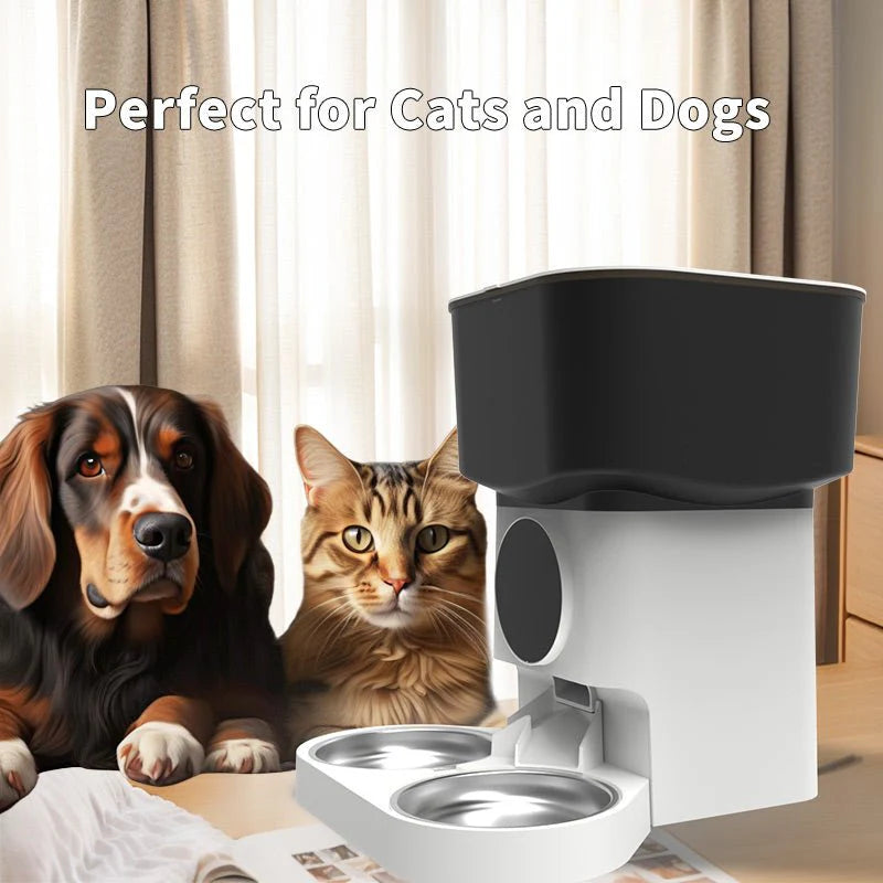 HEYBO Smart Automatic Cat Feeder - 7L- Reliable Automatic Cat Food Dispenser