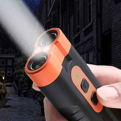 Rechargeable Ultrasonic Pet Dog Repeller Remote Control with LED Flashlight Dog Training Repellents anti Barking Professional