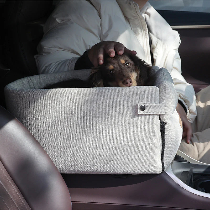 Travel in Style: Portable Dog Car Seat Bed for Your Furry Friends! 🐾🚗✨