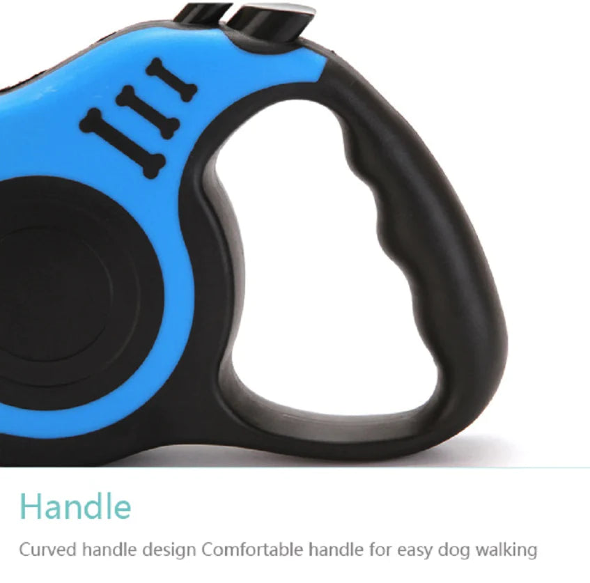 Unleash Adventure with Our 16.5FT Automatic Retractable Dog Leash! Perfect for Walks! 🐾✨
