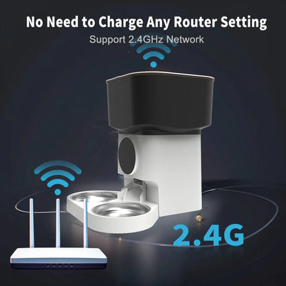 HEYBO Smart Automatic Cat Feeder - 7L- Reliable Automatic Cat Food Dispenser