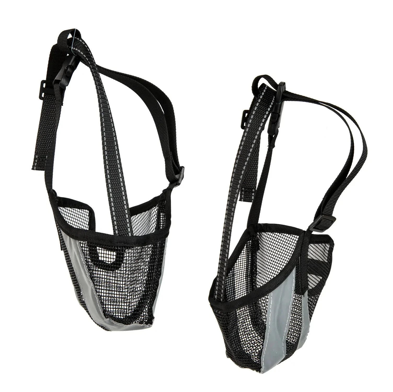 Say goodbye to biting with our Reflective Mesh Dog Muzzle! 🐶✨ Breathable & adjustable for your furry friend’s comfort! #DogSafety #PetLove
