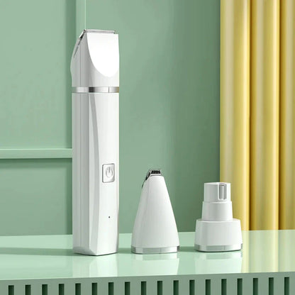 Transform Your Pet's Grooming Routine with Our 4-in-1 Electric Kit: Trimmer, Clippers & Nail Grinder for Cats & Dogs! 🐾✨