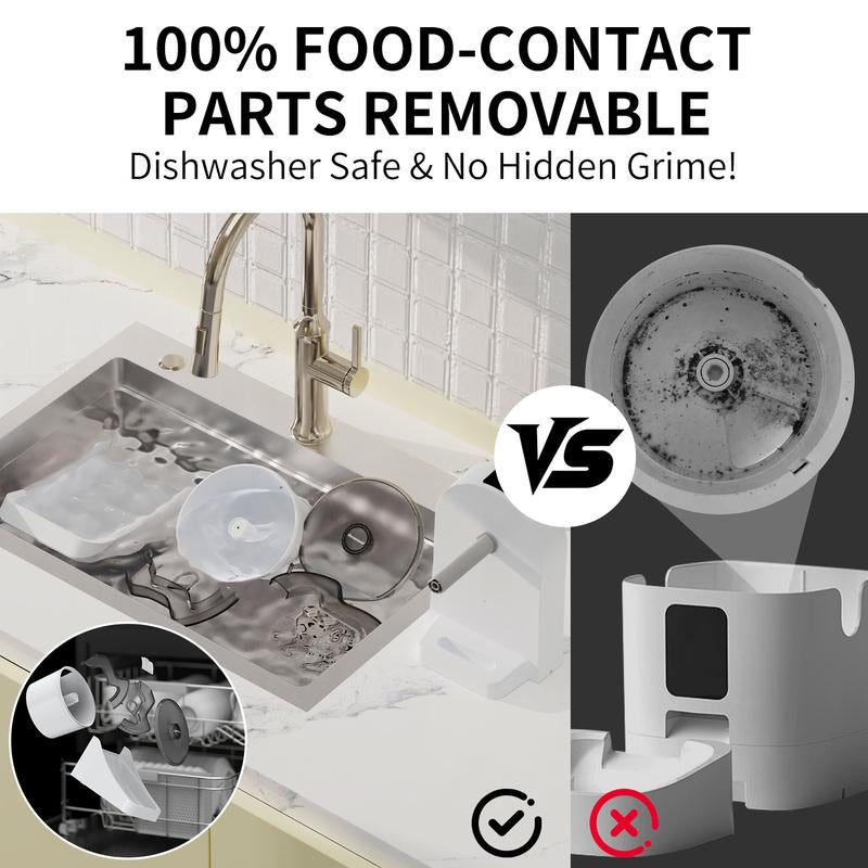 Tiktokshopblackfriday - Geoorood 4L Automatic Cat Feeder Smart Pet Food Dispenser for Cats & Small Pets Indoor Timed Dry Food Feeding 2.4/5G Connectivity ABS Material Sleek Design #Tiktokshopcybermonday