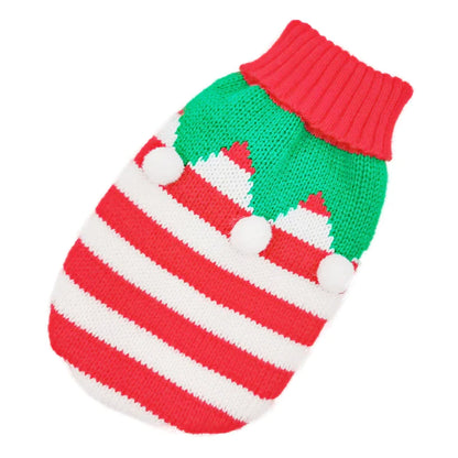 Warm Dog Clothes for Small Medium Dogs Knitted Cat Sweater Pet Clothing for Chihuahua Bulldogs Puppy Costume Coat Winter