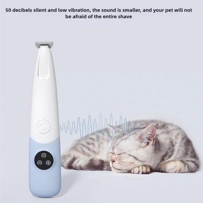 Popular Items Rechargeable Pet Hair Trimmer Kit, Pet Paw Trimmer, Cordless Quiet Dog Trimmer for Grooming with LED Light, Small Dog Grooming Clippers for Dogs & Cats, Pet Grooming Tool,Waterproof, Low Noise Pet Shaver