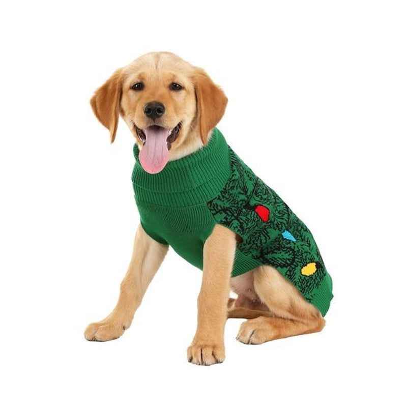 Christmas Tree Dog Sweater