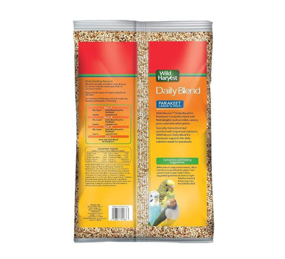 Daily Blend Nutrition Diet for Parakeet, Canary and Finch 10 Pounds