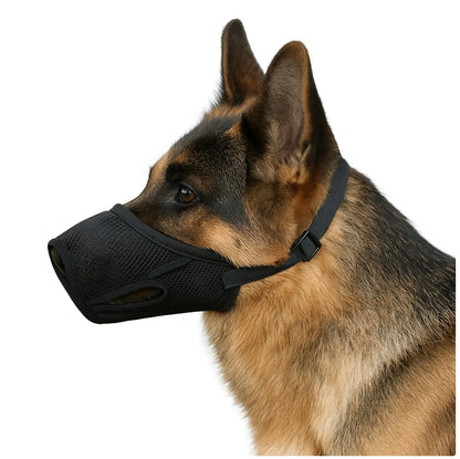 Keep Your Pup Safe and Comfortable with Our Breathable Mesh Dog Muzzle - Perfect for Training and Outings!