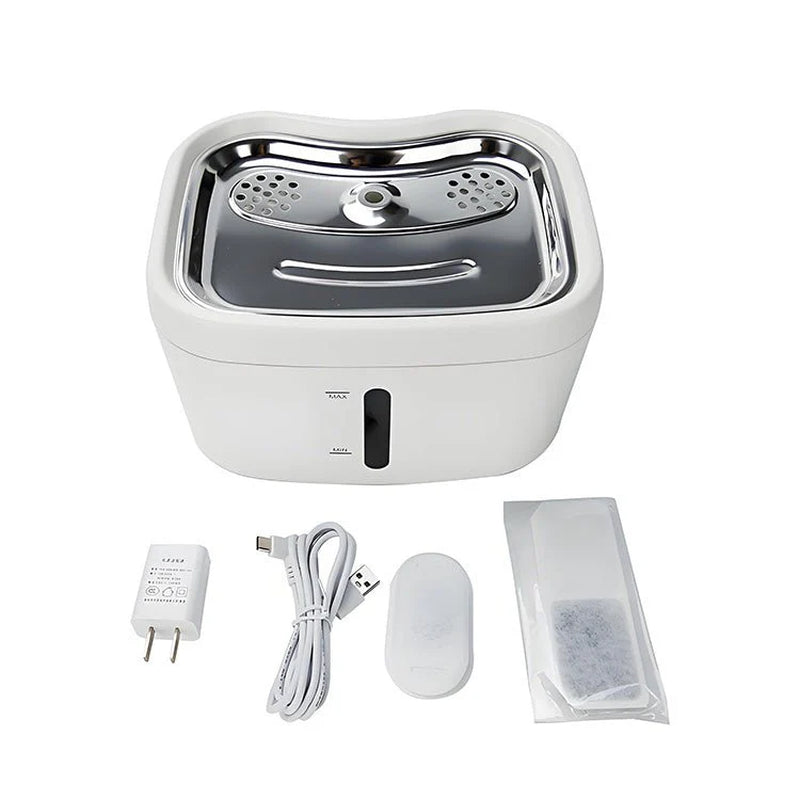 Upgrade your kitty's hydration game with the HEYBO Filtered Drinking Fountain! 🐾💧