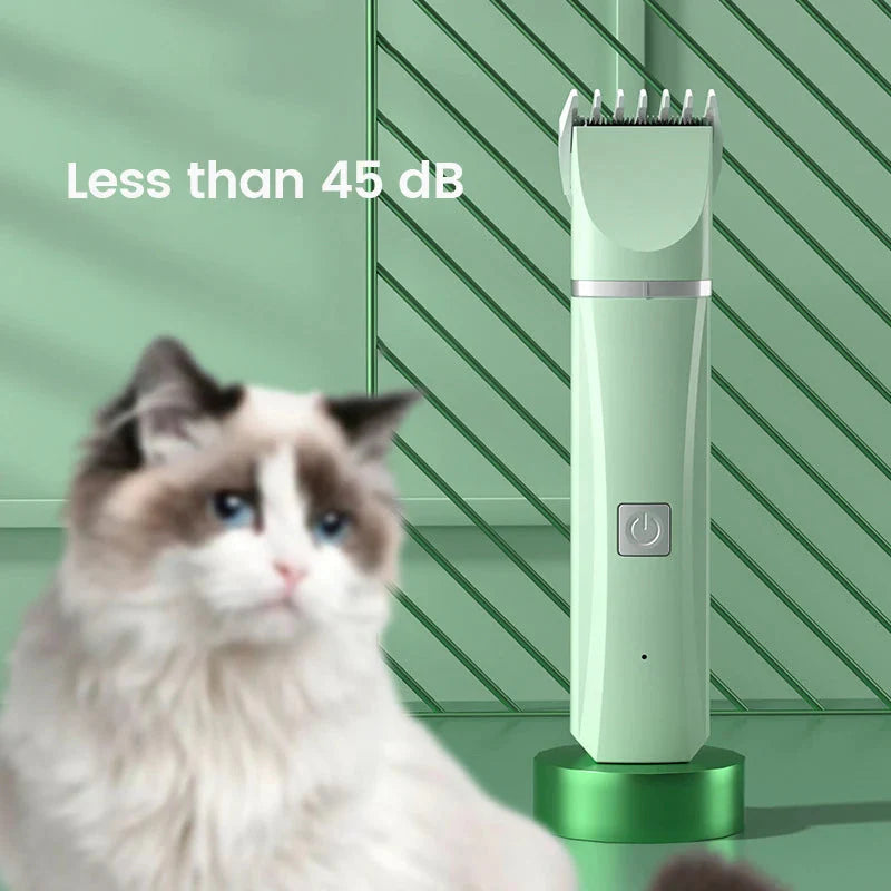 Transform Your Pet's Grooming Routine with Our 4-in-1 Electric Kit: Trimmer, Clippers & Nail Grinder for Cats & Dogs! 🐾✨
