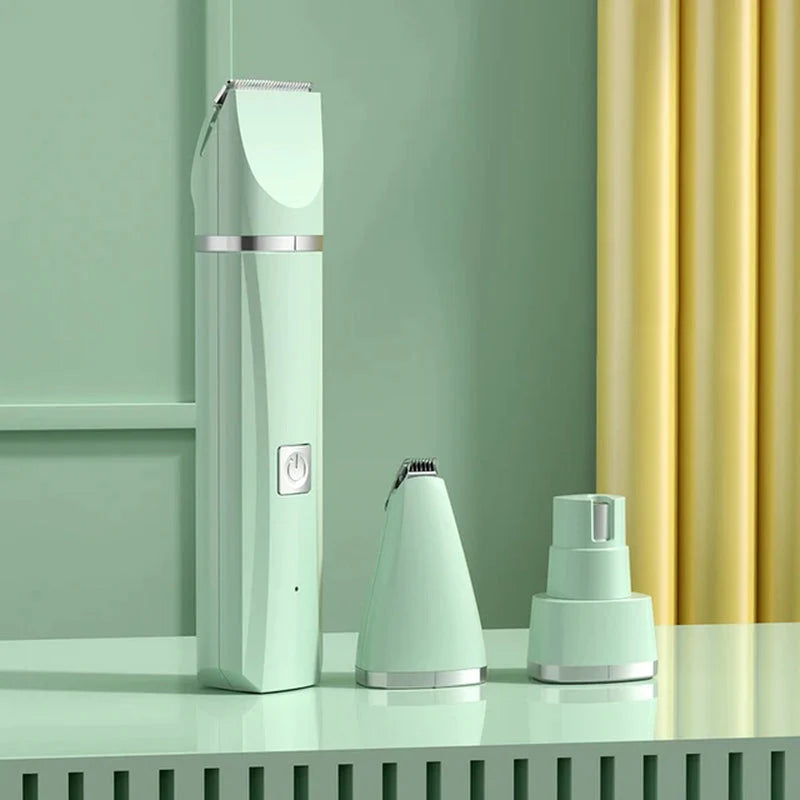 Transform Your Pet's Grooming Routine with Our 4-in-1 Electric Kit: Trimmer, Clippers & Nail Grinder for Cats & Dogs! 🐾✨