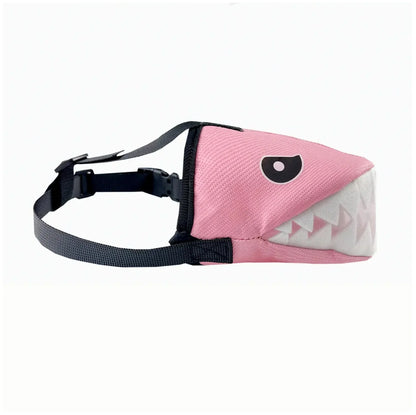 Unleash the Fun with Our Shark-Shaped Dog Muzzle! 🦈 Breathable & Adjustable for Your Furry Friend! 🐾
