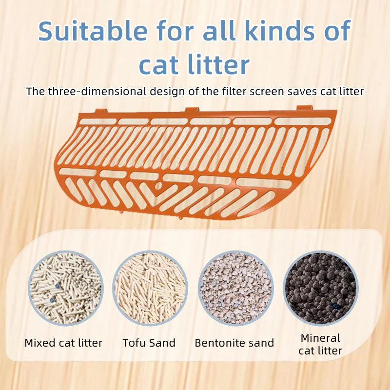 Upgrade your cat's bathroom game with the HEYBO Self-Cleaning Litter Box! 🐾✨ Say goodbye to messy clean-ups and hello to convenience with its 80L large capacity! 🐱💖