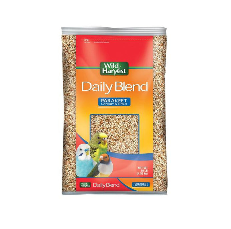 Daily Blend Nutrition Diet for Parakeet, Canary and Finch 10 Pounds