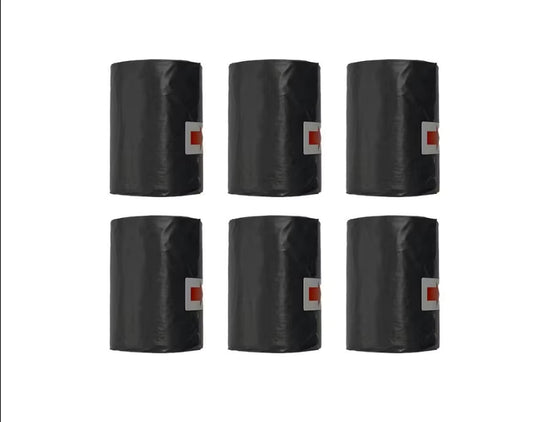 Dog Pet Travel Foldable Pooper Scooper with 1 Roll Decomposable Bags Poop Scoop Clean Pick up Excreta Cleaner