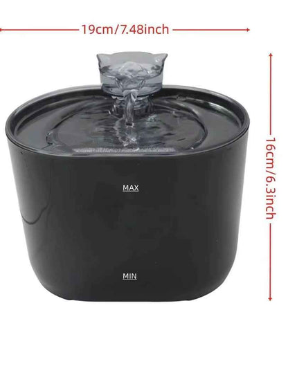74.39 Oz/2.2 Liters, Pet Cat and Dog Fountain Dispenser, Smart Pet Fountain Dispenser, Large Capacity Silent Automatic Circulati